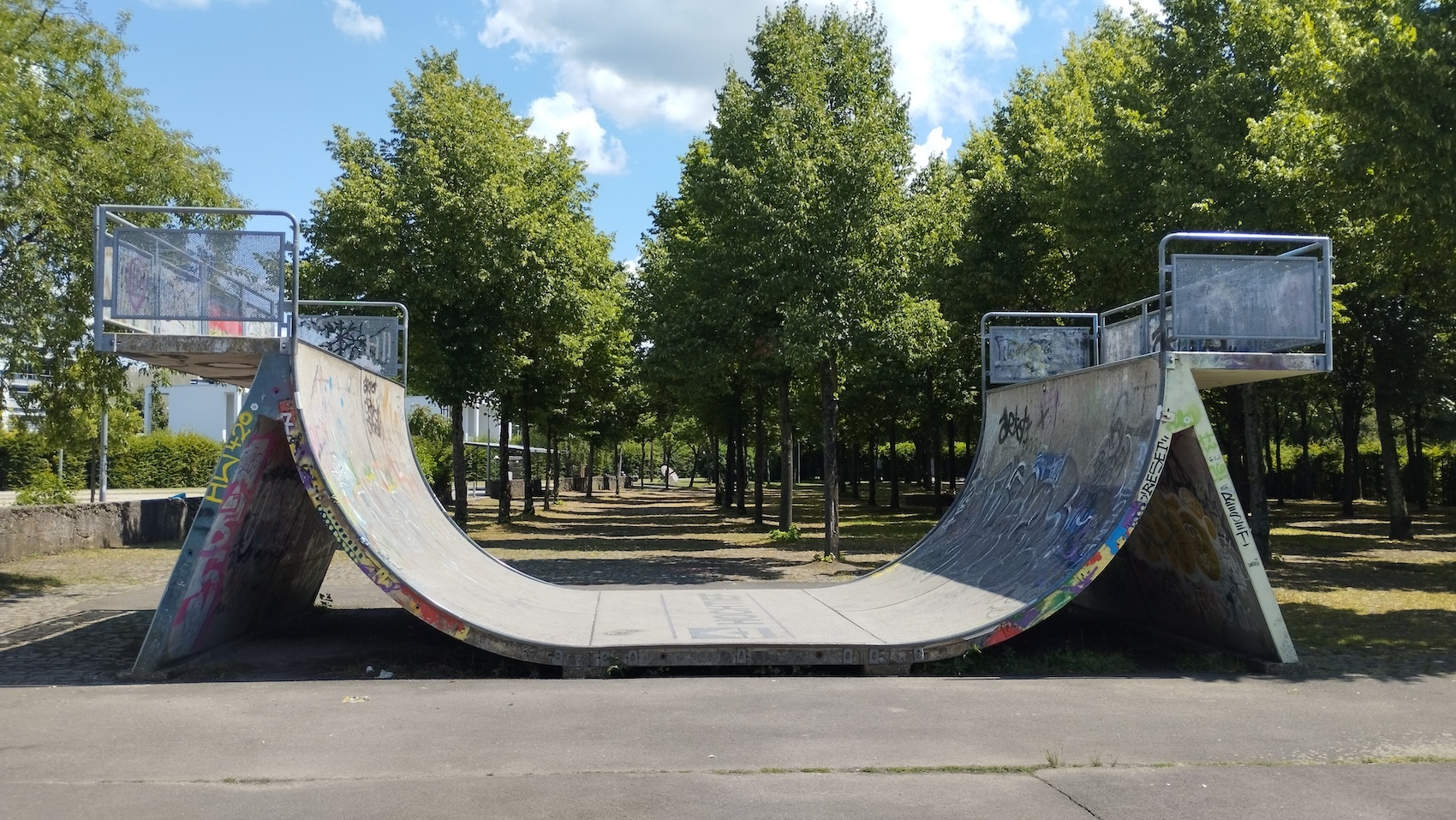 Burgerpark Hafeninsel skatepark